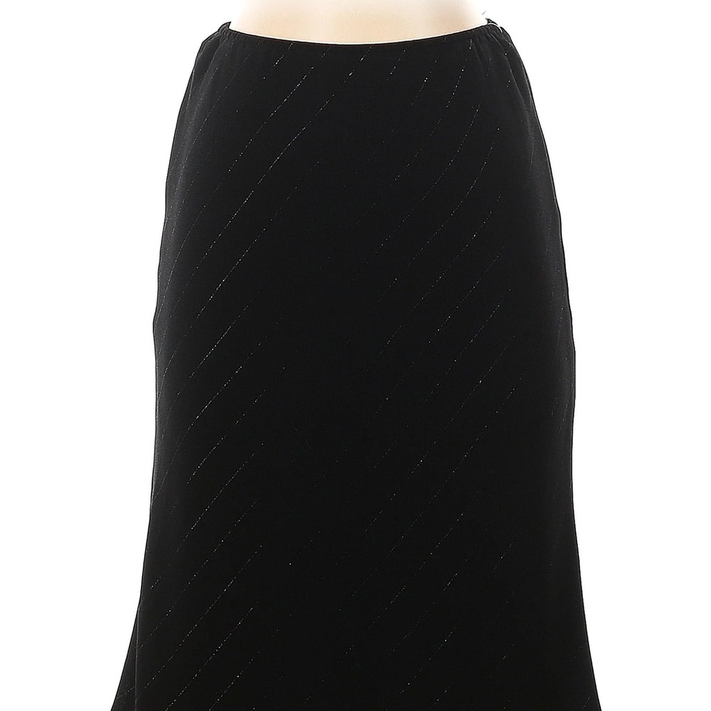 Vintage Black Midi Skirt